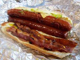 For folks who don't like burgers, the hot dog is a great. Love The Way A Hot Dog Is Split Grilled Picture Of Five Guys Palm Beach Gardens Tripadvisor