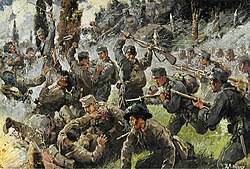 Jerman pun menandatangani perjanjian gencatan senjata pada 11 november 1918. Perang Dunia I Wikipedia Bahasa Indonesia Ensiklopedia Bebas