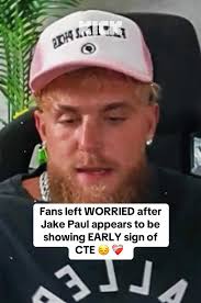 Fans left WORRIED after Jake Paul appears to be showing EARLY sign of CTE  😔 ❤️‍🩹 #adinross #jakepaul #fyp #viral