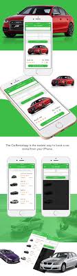 car rental app ios on behance car rental app car rental mobile app design
