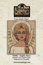 Bunny and bee cross stitch patternteresa kogut. Teresa Kogut Angelic Vision Cross Stitch Pattern 123stitch