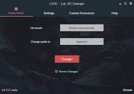 Go to riot games\\league of legends\\rads\\projects\\lol_air_. Download Lol Vo Changer