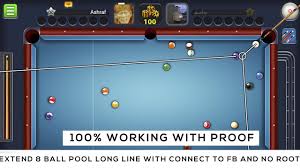 It increase the guide line length , with every point you upgrade it gets longer and it helps to. Extend 8 Ball Pool Long Line With Connnect To Fb And Without Root 2017 Youtube