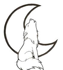 2 Views Wolf Drawing Easy Wolf Drawing Wolf Howling Drawing