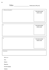Persuasive Article Planning Sheet Persuasive Words Persuasive Writing Spreadsheet Design