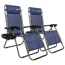 Bonnlo Infinity Zero Gravity Chair Outdoor Lounge Patio Chairs With Pillow And Utility Tray Adjustab Outdoor Recliner Lounge Chair Outdoor Patio Lounge Chairs