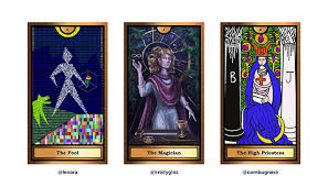The nft acts as a certificate confirming that one or another digital item belongs to you and no one else. Women Of Crypto Art Woca Launch The Arcana Crypto Tarot On Nft Platform Agoradigital Art