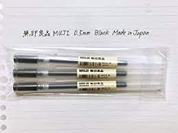 Come with innovative technologies and features that make all your writing and designing easy and satisfying, just as you like it. Muji Gel Ink Ballpoint Pen Black 0 5mm 3 Pens Japan Import Amazon Co Uk Stationery Office Supplies
