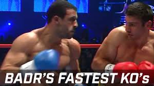 Badr hari steps back into the ring at glory 78: Badr S Hari S Fastest Knockouts Youtube