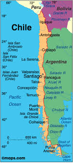 Map of chile map of chile santiago. Chile Map Infoplease