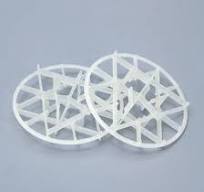 PP PE CPVC PVDF PTFE Degassing Tower Random Packing Plastic ...