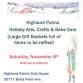 Holiday Arts, Craft and bake sale event image