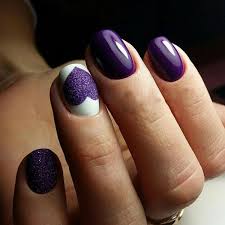 The purple color is a combination of red and blue. Purple Nail Ideas 2019