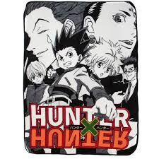 Hunter x hunter is set in a world where hunters exist to perform all manner of dangerous tasks like capturing criminals and bravely searching for lost treasures in uncharted territories. Hunter X Hunter Fleece Throw Blanket Loudpig Anime