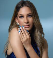 Dazzle your fingertips with the ultimate in luxury: Nora Nails' stunning  studded blue and nude press-on nails. Elevate any outfit with these  glamorous and eye-catching nails that are sure to turn heads