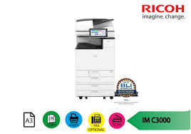 Username = administrator, default password = <8 character random string). Ricoh Imc3000 Color Photocopy Machine