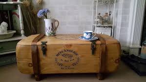 Figure out the amount of individuals will be utilizing the space on a regular basis to ensure that you can purchase the suitable measured. Industrial French Vintage Army Rustic Trunk Chest Coffee Table Blanket Box Tvst Home Garden Furniture Treasure Chest