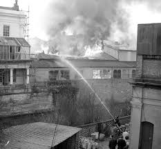 Helicopters circling and hearing explosions now. Leamington Spa Loft Theatre Fire Our Warwickshire