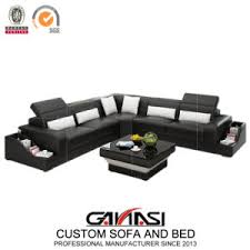 3 or 4 people can sit on me. China Sitting Room Superior Cow Leather Sofa With Side Book Shelf G8008b China L Shape Sofa Italy Sofa