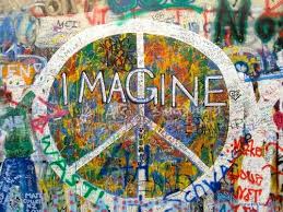 It isn't hard to do. John Lennon Wall Prague John Lennon Wall Prague John Lennon Wall Street Art