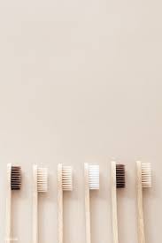 Bamboo Toothbrushes On A Beige Background Premium Image By Rawpixel Com Karolina Kaboompics In 2020 Bamboo Toothbrush Brushing Teeth Beige Background