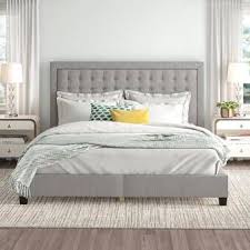 Allison Upholstered Standard Bed Reviews Joss Main Upholstered Panel Bed Furniture Bedroom Design