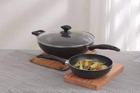 Tefal Premier 30cm Wok Pan And 20cm Frypan Kitchen Essentials Tefal Pan
