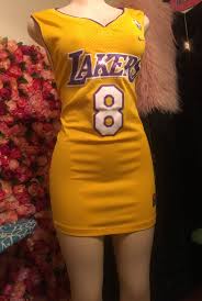 Lakers Nba Jersey Dress Nba Jersey Dress Basketball Jersey Outfit Lakers Dress