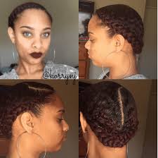 Divide the hair, depending on the number of plaits you. French Braids On Natural Hair