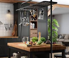 Vadholma Kitchen Island By Ikea Designlinesmag Com Ikea Kitchen Island Kitchen Design Urban Kitchen