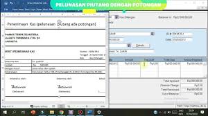 Dibayar kepada kantor kas negara, utang ppn sebesar rp. Pelunasan Piutang Dengan Diberi Potongan Penjualan Pada Pabrik Tempe Sejahtera Menggunakan Myob Youtube