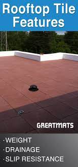 Wood Rubber Plastic Roof Decking Floor Features Ideas Materials Rooftop Deck Rooftop Patio Rooftop