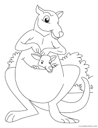 Make your world more colorful with printable coloring pages from crayola. Printable Kangaroo Coloring Pages For Kids Coloring4free Coloring4free Com