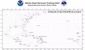 atlantic hurricane season tracking chart 2017 track the