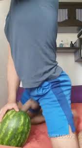 Food fuck: man fuck watermelon - ThisVid.com