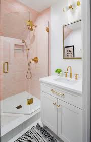 Chicago Interior Designer Jen Talbot Design Pink Bathroom Pink Powder Room Girls Bathroom I Bathroom Design Decor Girl Bathrooms Bathroom Interior Design