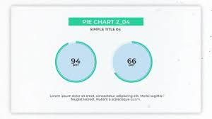 Infographics Simple Pie Charts Creator After Effects