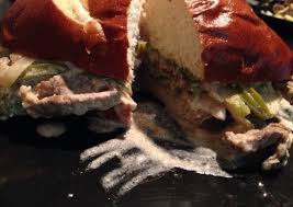 I love a philly steak sandwich recipe but this simple version tops my list of simple sandwich recipes. Crock Pot Philly Cheese Steak Recipe By Jessie Henderson Cookpad