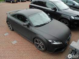 Matt Black Ttrs Audi Tt Black Audi Audi Tt Roadster