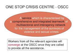 Policy and guidelines for hospitals, ministry of health, malaysia content foreword the director general of health malaysia v director, medical development division vi head of national emergency medicine and trauma services vii. One Stop Crisis Centre Ppt Download