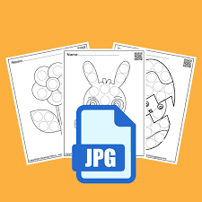 Keep a cat and pumpkin company on a magical night. Set Of Spring Dot Marker Free Coloring Pages