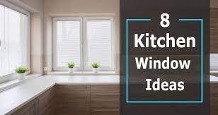 A voile fabric in a pretty print to coordinate with your kitchen scheme like this feather print fabric is ideal. 8 Kitchen Window Dressing Ideas Lifestyle Shutters Blinds Ltd