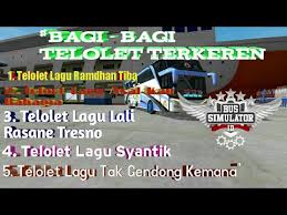 Klakson telolet jaran goyang 3 corong #rjb trans ♬ sungkay horn download mp3. Bagi Bagi Telolet Terkeren Di Bus Simulator Indonesia Bussid Youtube