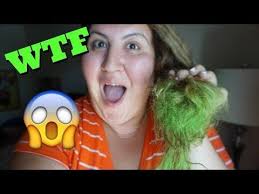 POOL TURNED MY HAIR GREEN!