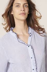 Harris Wilson Cecile Ruffled Shirt at Sue Parkinson