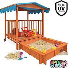 Sandkasten Dach Xl Sonnenschutz Uv 50 Rollbare Spielveranda Spielhaus Sandbox Holz Deckel Fur Ki In 2020 Sandkasten Mit Dach Sandkasten Sandkasten Mit Spielhaus