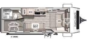 Travel trailers with no bunk beds. No Boundaries Nb19 3 Forest River Rv Manufacturer Of Travel Trailers Fifth Wheels Tent Campers Motorhomes