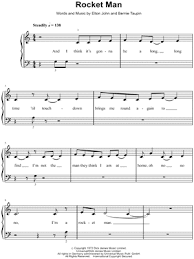 Unlimited access to over 1.1 million arrangements for every instrument, genre & skill levelstart your free month get your unlimited access pass!1 month free. Elton John Rocket Man Sheet Music Easy Piano In C Major Transposable Download Print Sku Mn0095039