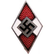 En su infancia y juventud, eva fue miembro de las juventudes. Juventudes Hitlerianas Insignia M 1 102 Rzm Frank Reif Stuttgart