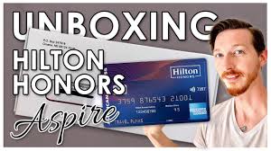 With diamond status, you'll get 100% bonus points. Unboxing Hilton Honors Aspire Credit Card Youtube